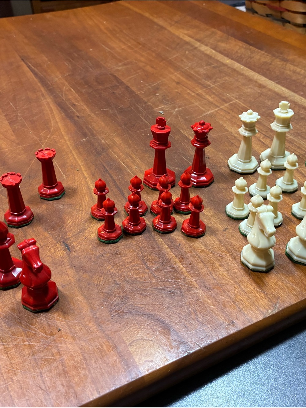 Vintage chess set
